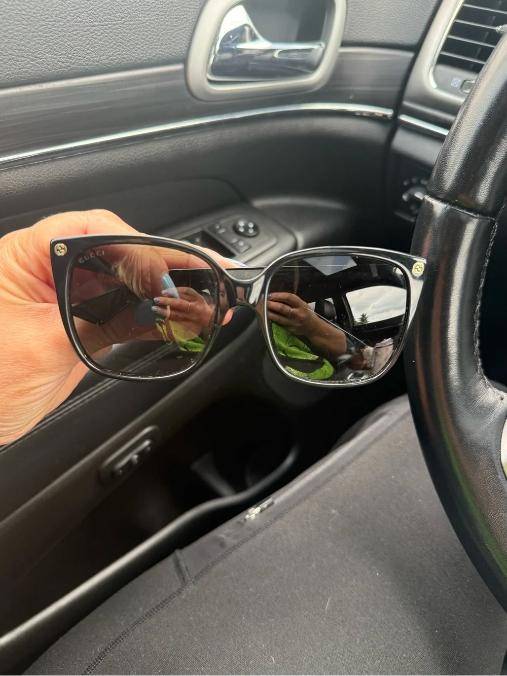 Gucci 57mm Cat Eye Sunglasses